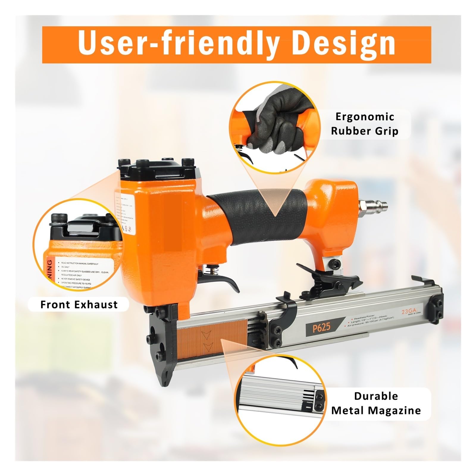 Chiodi A Spillo In Rame 23G - 10000 Pezzi, Lunghezza 25mm, Per Chiodatrici Pneumatiche - Foto 10