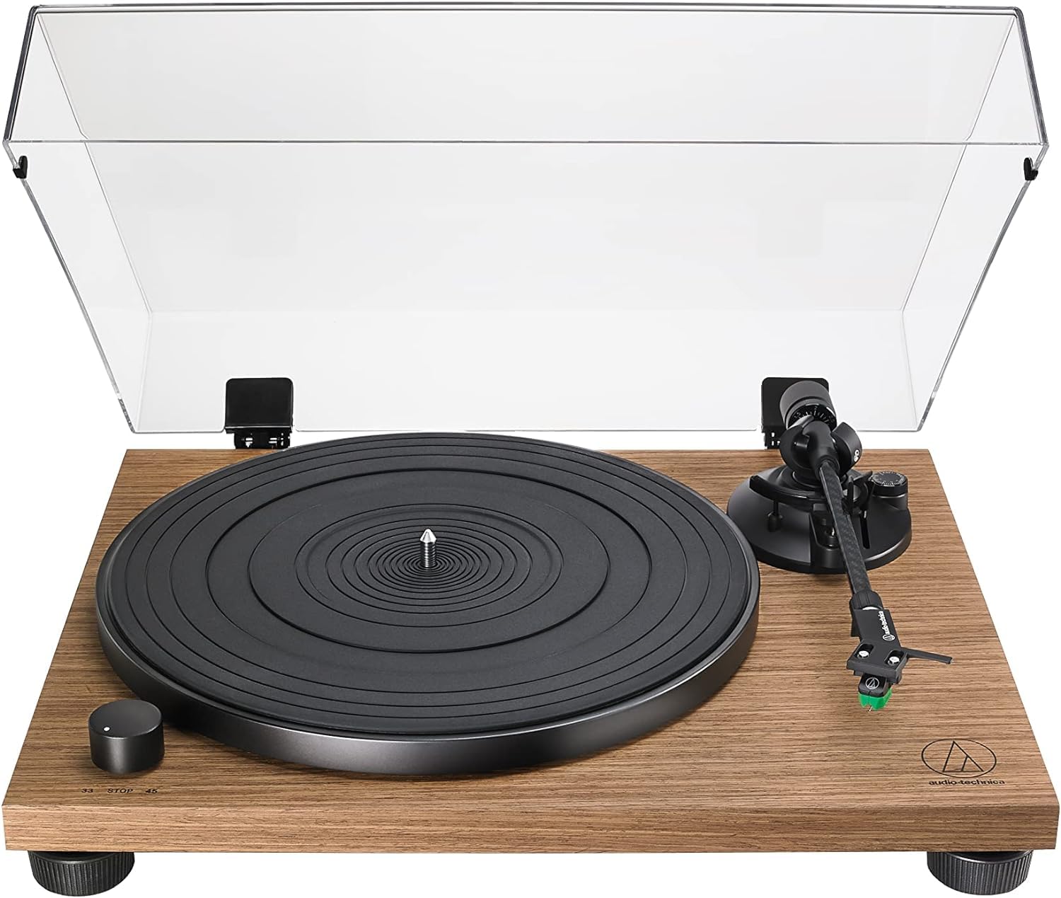 Audio-Technica AT-LPW40WN Giradischi con trasmissione a cinghia completamente manuale