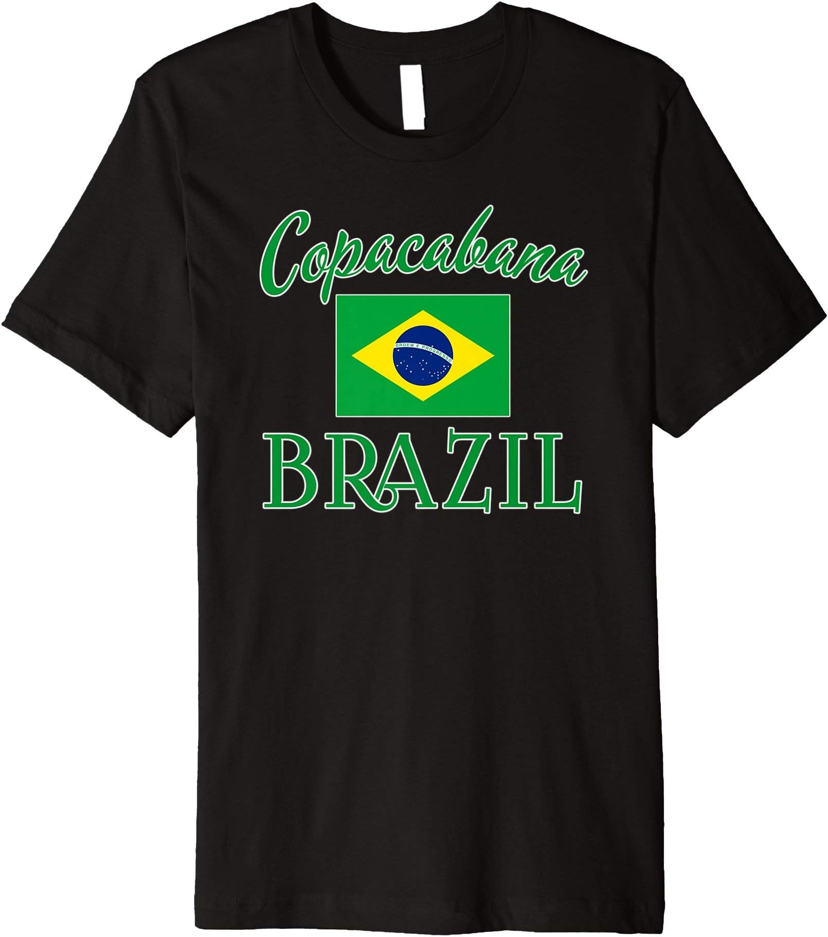 UnknownCopacabana T-shirt Brazil Flag