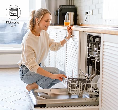 Miniatura 7 de KFT Juego de vajilla de paja de trigo para 4 platos ligeros e irrompibles, aptos para microondas y lavavajillas, perfecto para campamento, picnic,