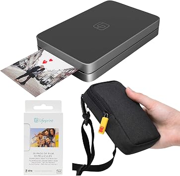Amazon.com: Lifeprint 2x3 - Impresora portátil de fotos y vídeo (negro) :  Electrónica