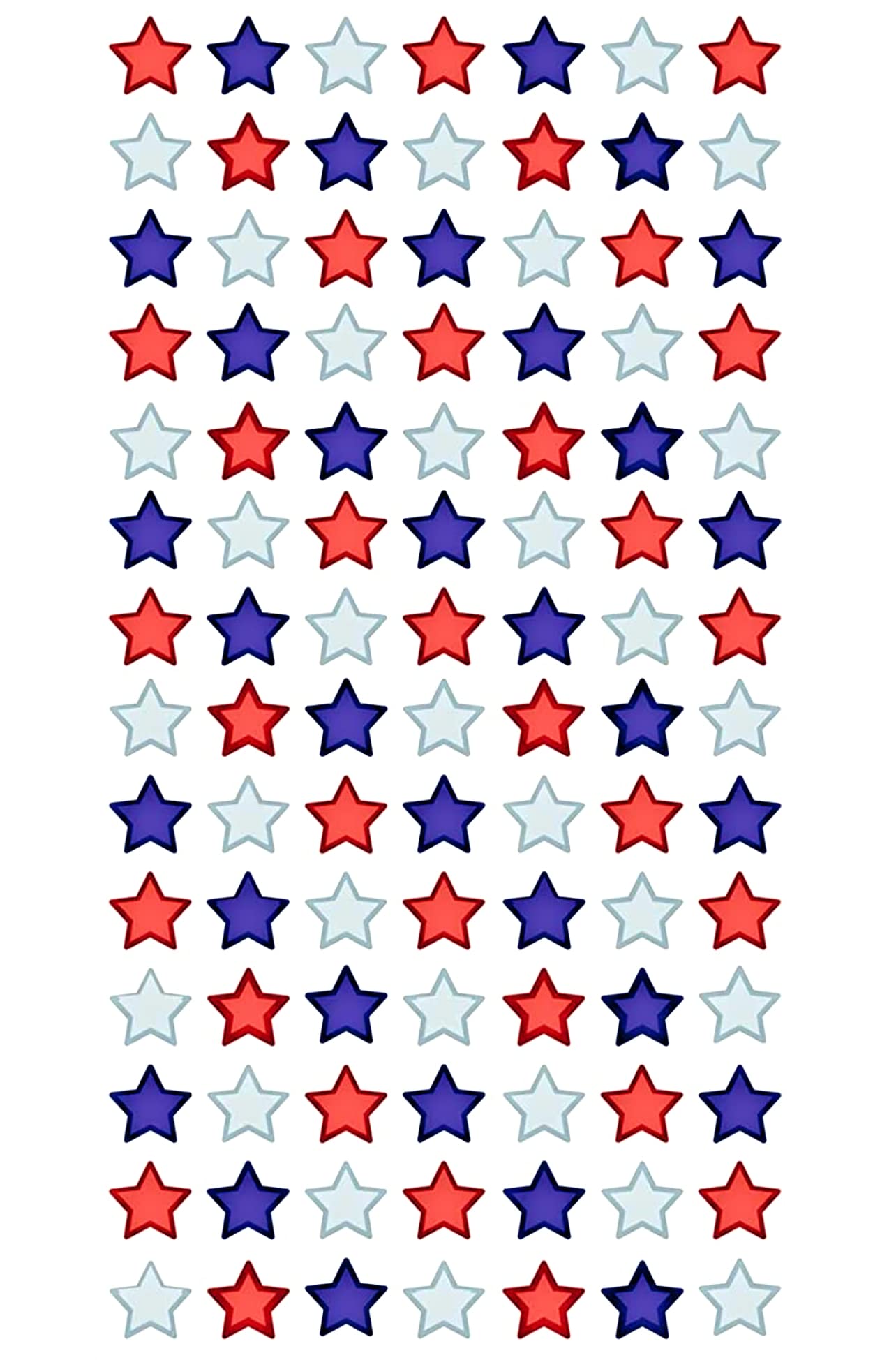 Sticko Themed Stickers-4th Of July Star