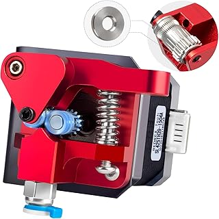 Redrex Dual Gear Ender 3 Extruder with Nema 17 Stepper Motor Compatible with Creality Ender 3 V2,Ender 3 Pro,Ender 3 Neo,Ender 3 V2 Neo,Ender 3 Max Neo,Ender 5,Ender 7,CR6 SE,CR10 3D Printers