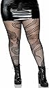 Leg Avenue Women's Dark Alternative Animal Fishnet Tights