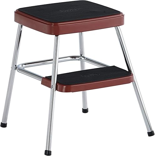 Miniatura 1 de COSCO 11330RED1E Stylaire Retro Two (red, one Pack) Step Stool,