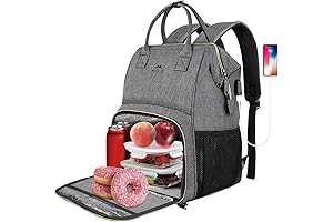 MATEIN Lunch Backpack, Multi-Purpose Backpack for Work and School Use