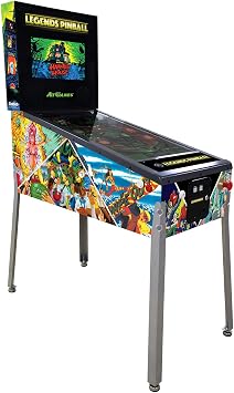 Legends Virtual PInball Machine   AtGames   Highly Customisable   22 Games Included   Family Games Room Fun