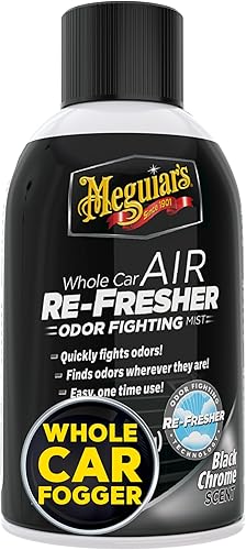 Vista 46 de Meguiar's Refrescante de aire para todo el automóvil, espray difusor de ambientador fácil de usar