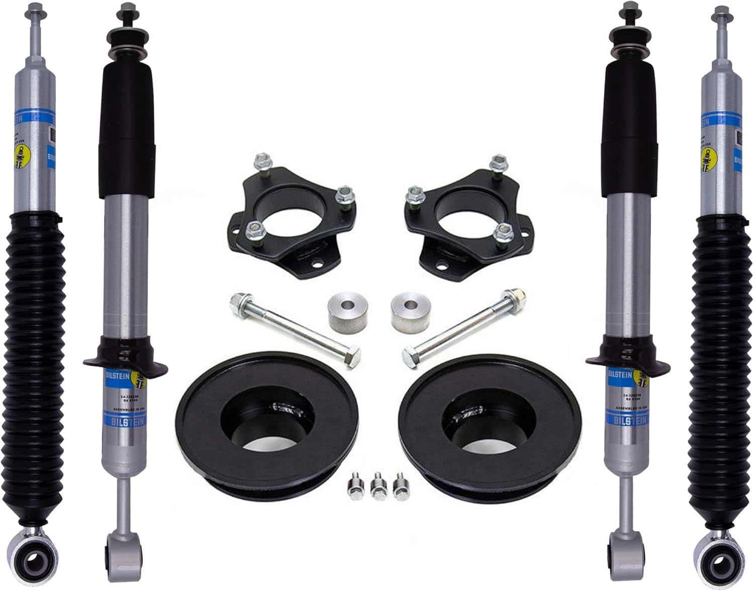 ReadyLIFT SST Lift Kit & Bilstein 5100 Series Front & Rear Shocks fits 2010 2022 4Runner 2WD 4WD with 3" Front & 2" Rear Lift | 33" Max Tires | Includes TrendsAuto Decal