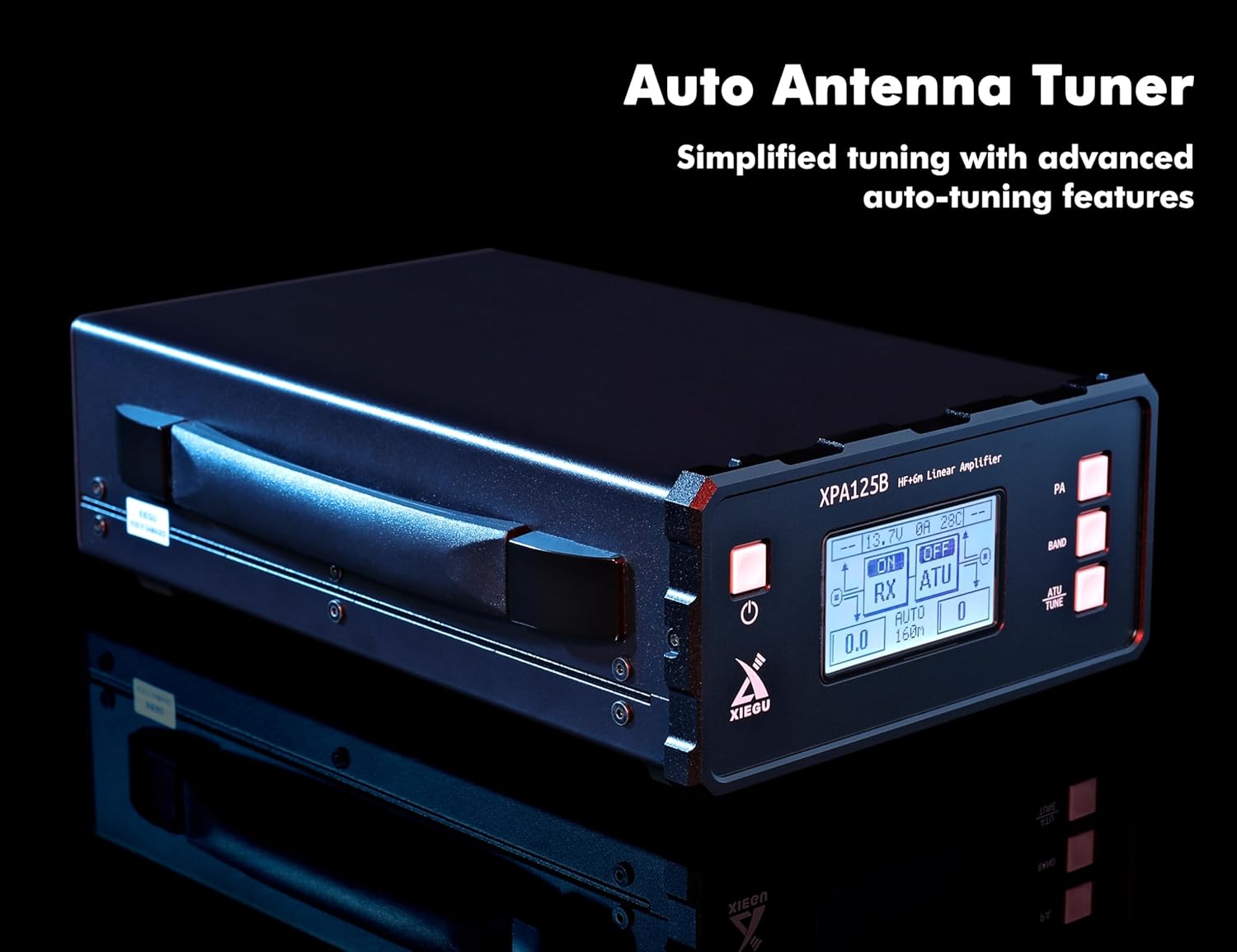 Xiegu XPA125B 100W PA and ATU Power Enhancement for Xiegu Host