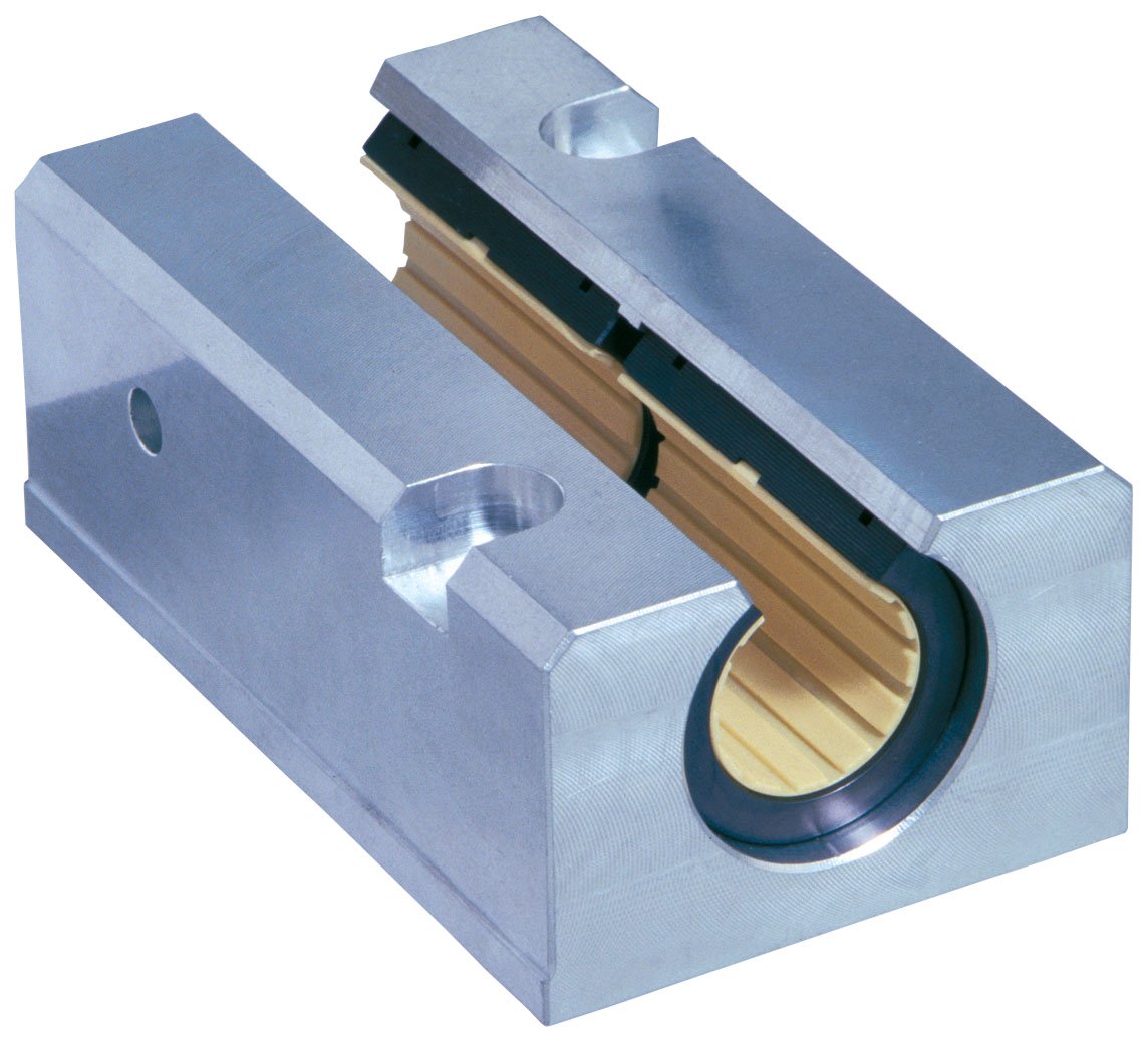 Igus OTA0140 OTA Twin Design Open Pillow Block, Standard with RJUM01
