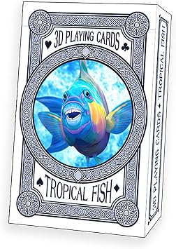 Artgame 3D Lenticular Tropical Fish Playing Cards