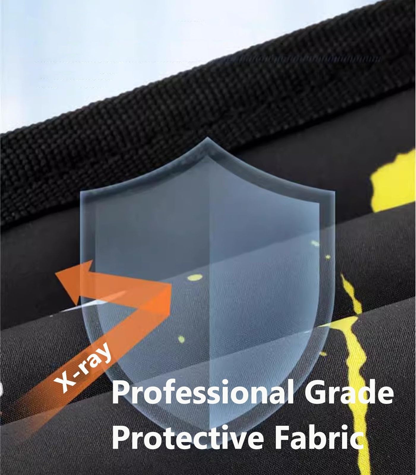 Delantal de Plomo Gorra Protectora De Rayos X Negra, Gorro Protector De Rayos X con Protección contra Radiación, Gorro Protector De Rayos X Neutro para Adultos CT MRI(0.5 mmpb)