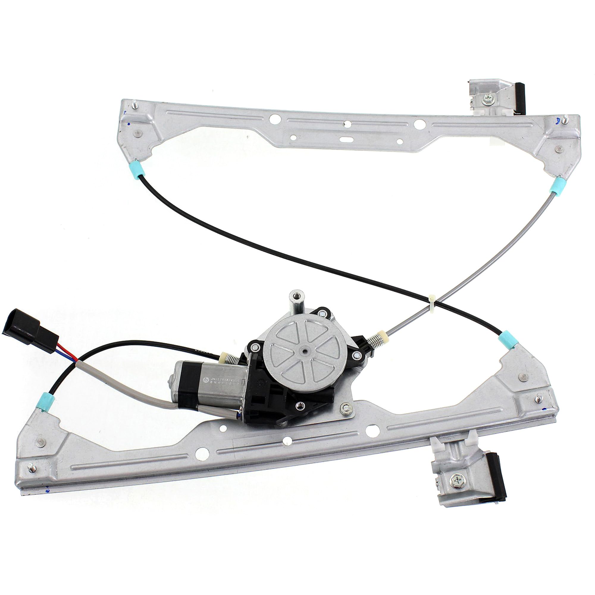 JC Whitney Window Regulator Compatible with Chevrolet HHR 2006-2011 With Motor Front, Driver Side GM1350178