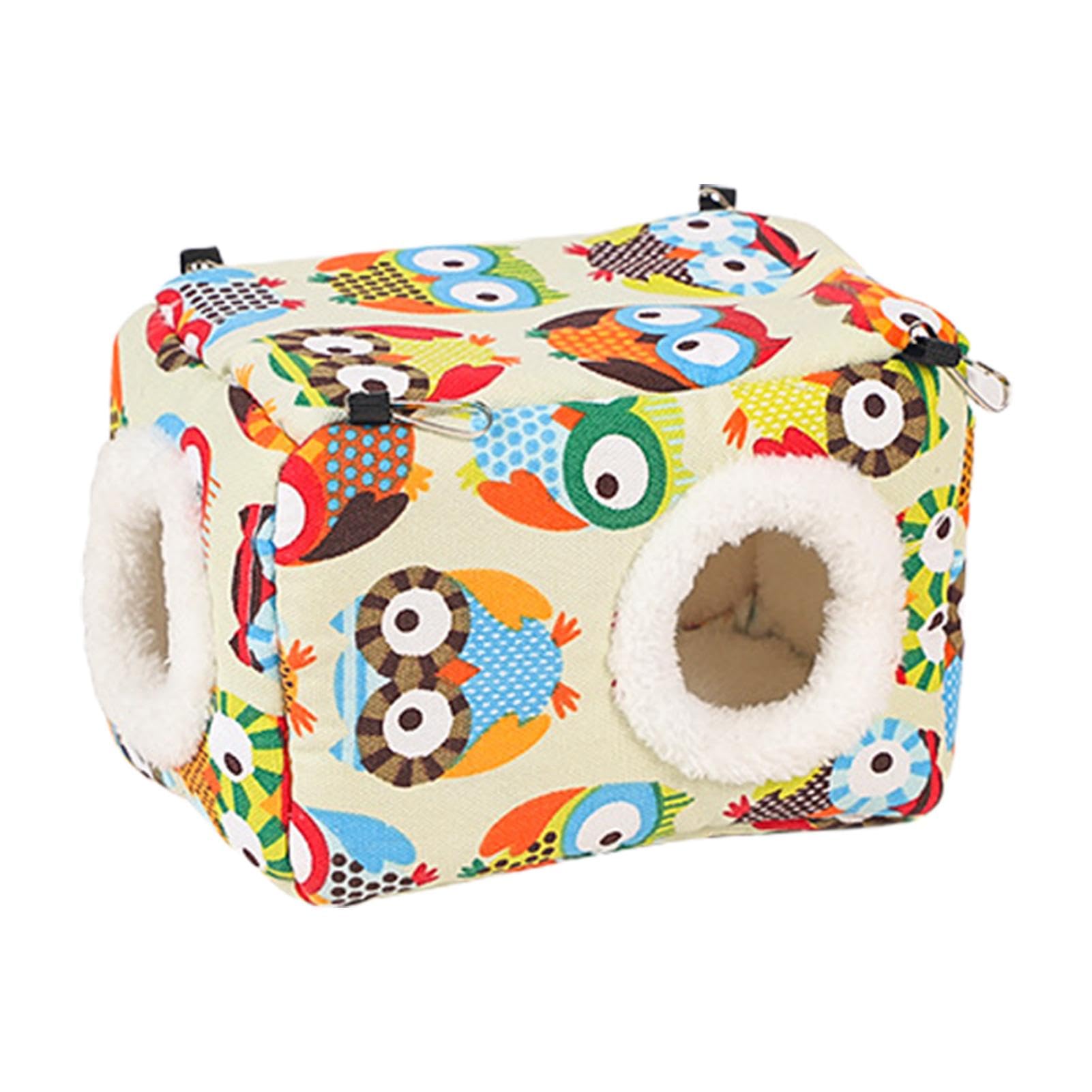 Papageienbett Schlafhöhle - Flauschige Kuschelhöhle Für Vögel