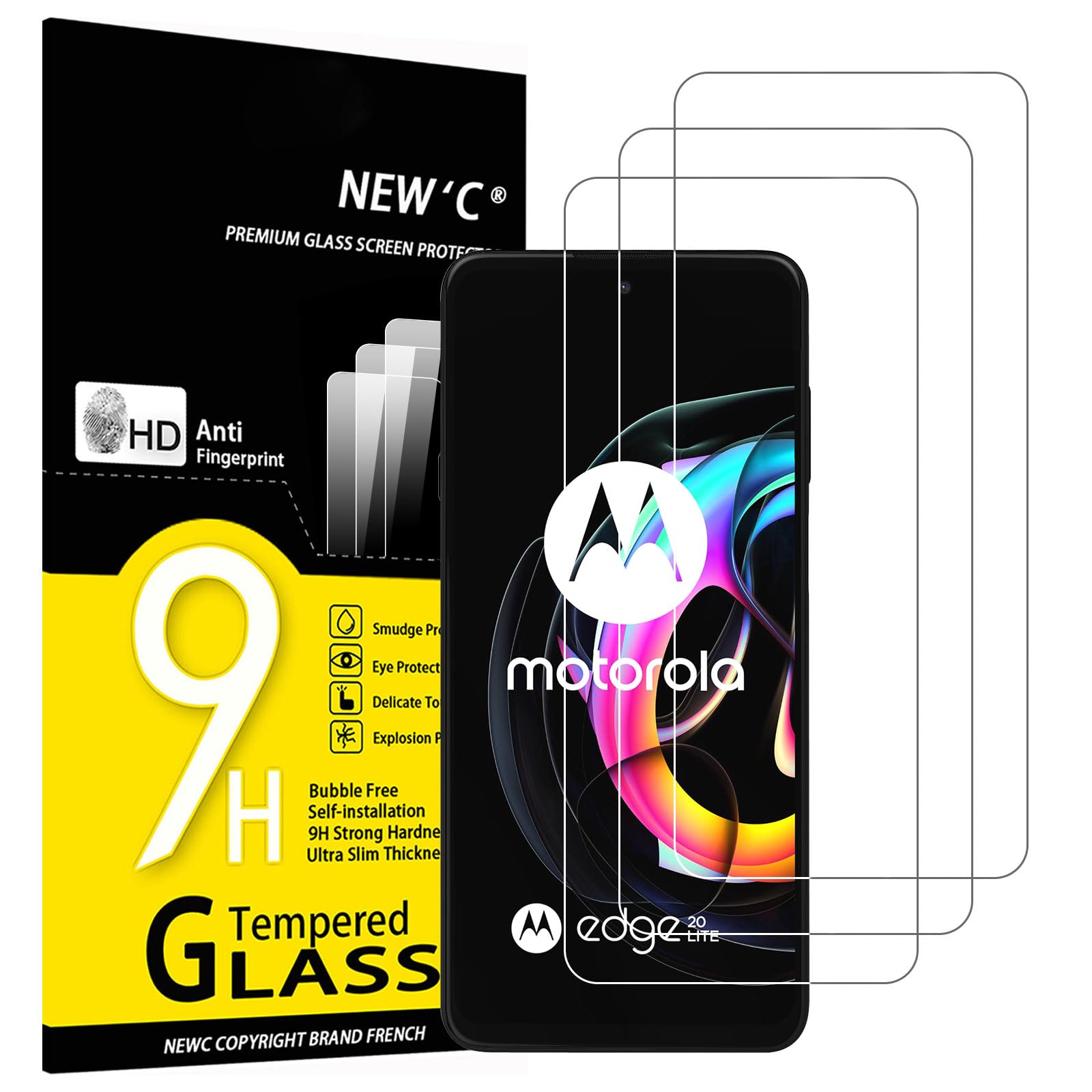 Vetro Temperato 9H per Motorola Moto Edge 20 Le - Massima Protezione