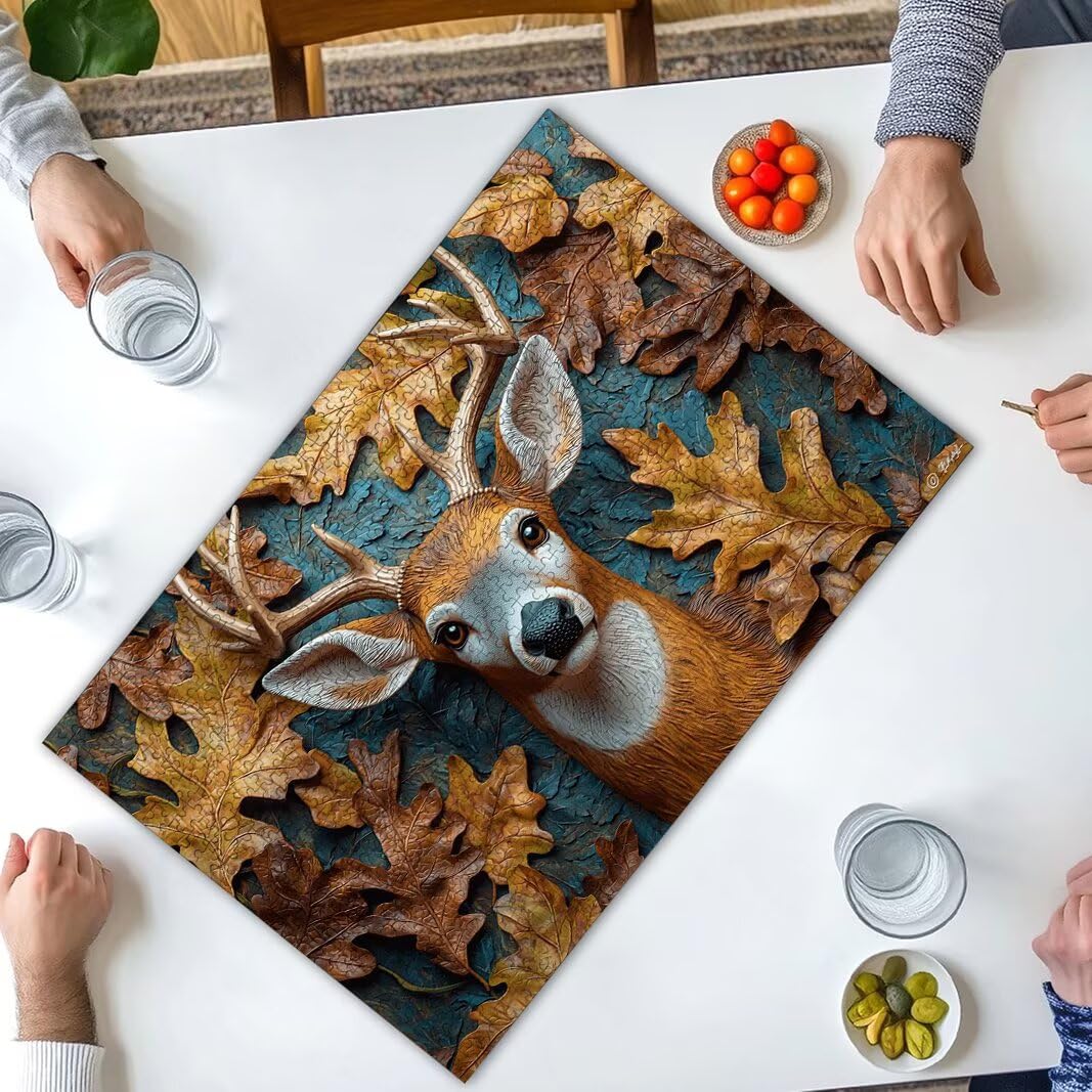 Puzzle 3000 Teile, REH Puzzle Erwachsene, Holzpuzzle für Geschenke -8596
