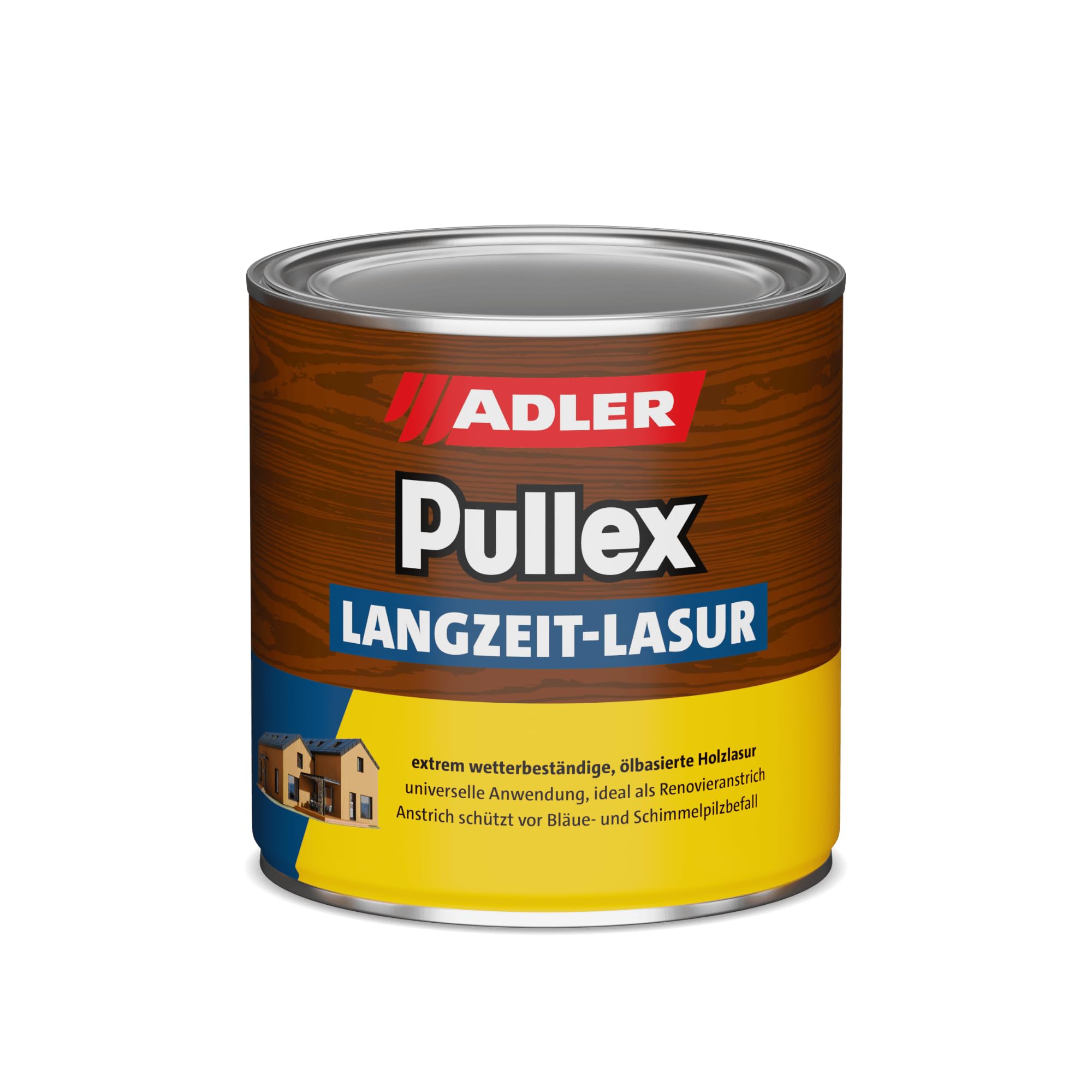 ADLER Pullex Langzeit-Lasur Weide Holzlasur für außen lasierend 2,5 l