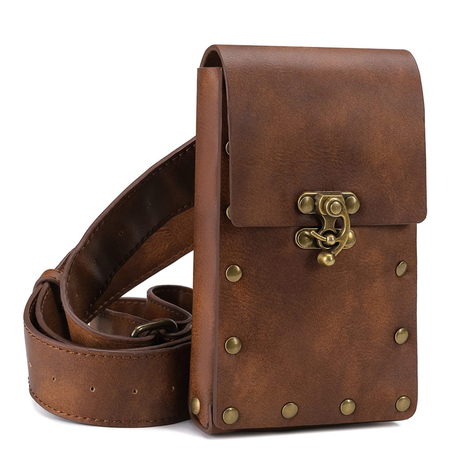 Aafly Steampunk Vintage Fashion Waist Bag Fanny Pack Belt Bag