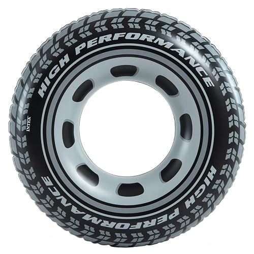 Intex 59252NP - Rueda Hinchable neumático diámetro 91 cm, Multicolor, S