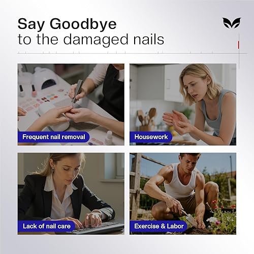 Miniatura 4 de Morovan Fortalecedor y Crecimiento de Uñas Esmalte de Uñas en Rosa Chispeante Endurecedor y Brillo para Uñas Dañadas Corrector Natural Base Secado