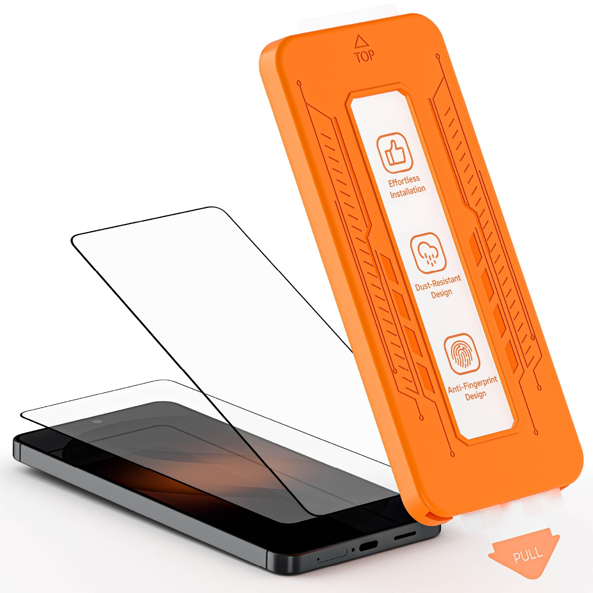 Ghostek Screen Protector Tempered Glass for Galaxy S26 Plus (2 Pack) with Easy Installation Designed for 2026 Samsung Galaxy S26+ (6.7") (Clear)