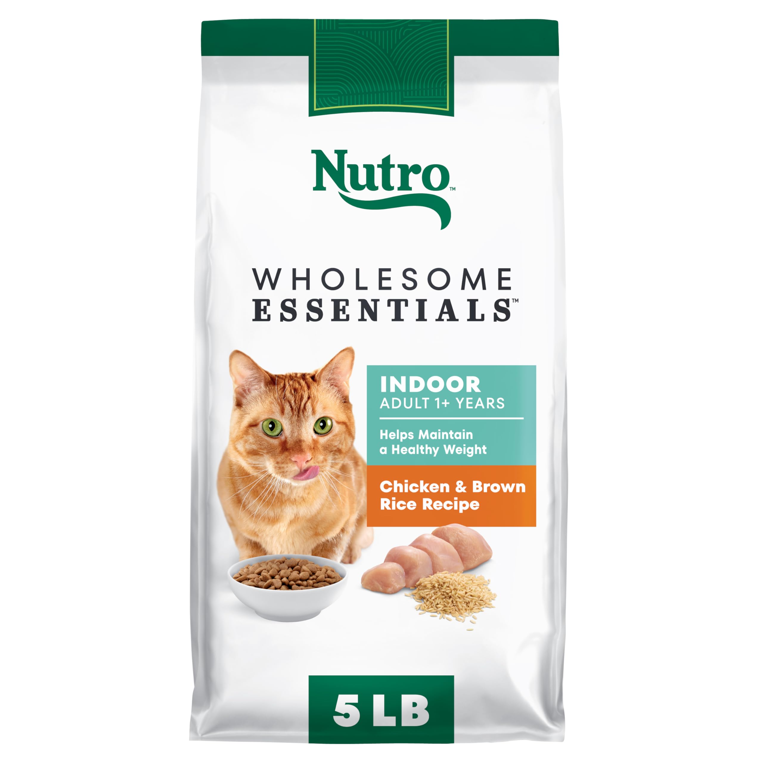 Nutro Wholesome Essentials Natural Dry Cat Food, Indoor Recipe