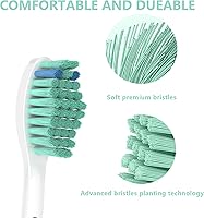 Vista 4 de Cabezales de cepillo de dientes de repuesto para Philips Sonicare E-Series Essence Xtreme CleanCare y otros cabezales de cepillo eléctrico
