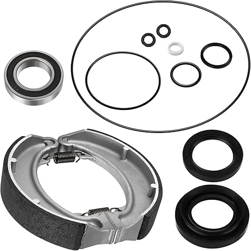 Kit de retenes de cojinete de zapatas de tambor de freno trasero para Honda TRX300 Fourtrax 300 1988-2000