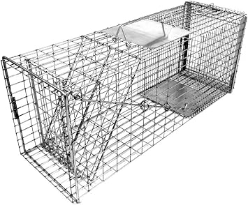 Tomahawk Live Trap - Model 608FN - Tomahawk TNR Series FixNation Cat Trap - 32x10x12