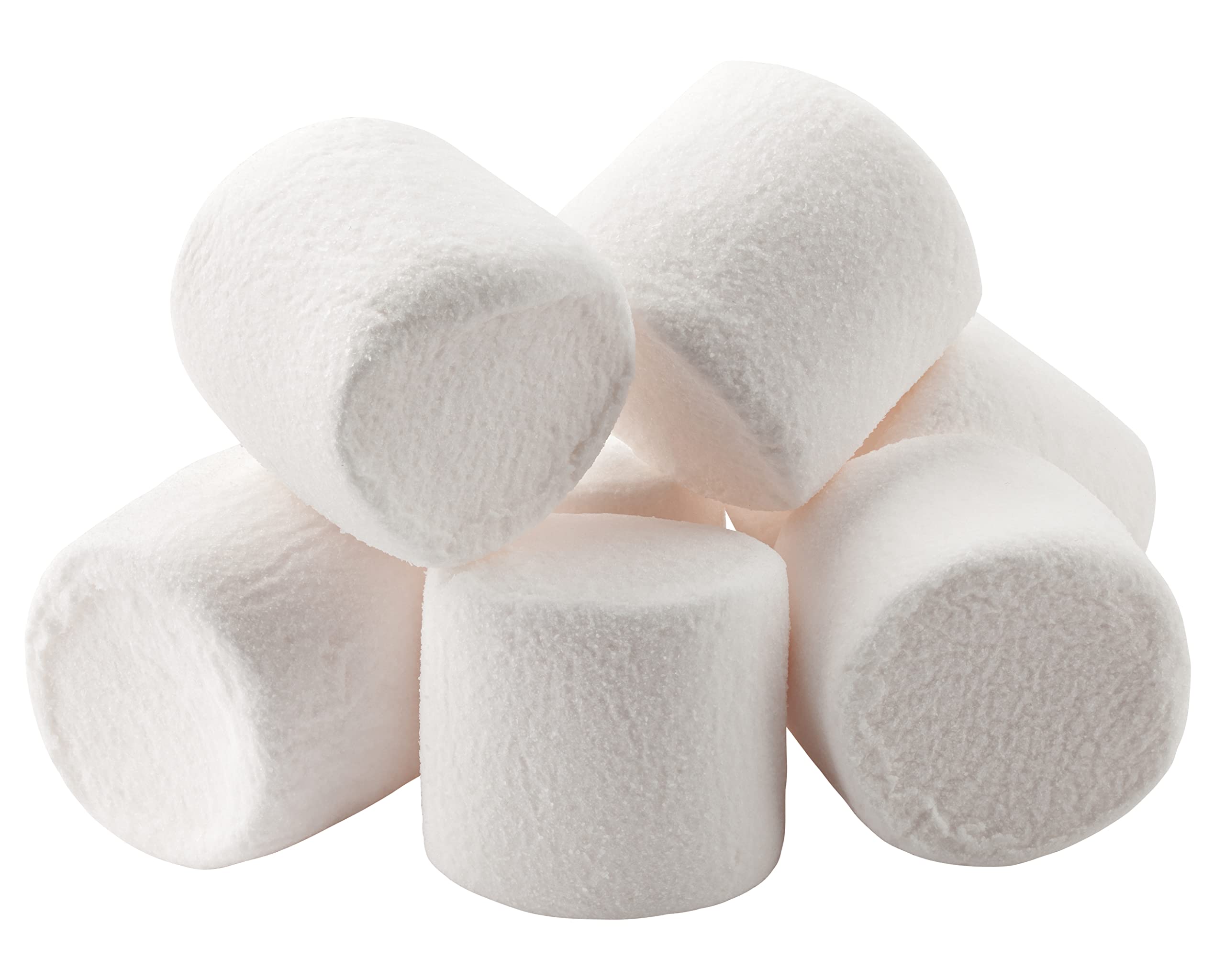 Candy With A Twist - Individually Wrapped Marshmallows - 1 inch (2 per package) x 24 Packages = 48 Total Marshmallows - Perfect for DIY S'mores, Wedding Party Favors, & Hot Chocolate - Round