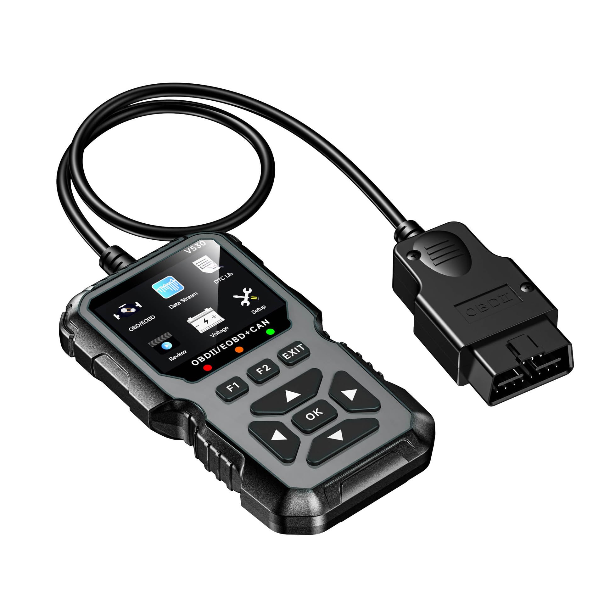 OBD2 Diagnosis para Mercedes Benz X Class X220d X250d X350d 4MATIC, Rápido Lectura Códigos Error, Portátil Diagnosis, Fiable Datos en Tiempo Real, Scanner OBD2,Grey