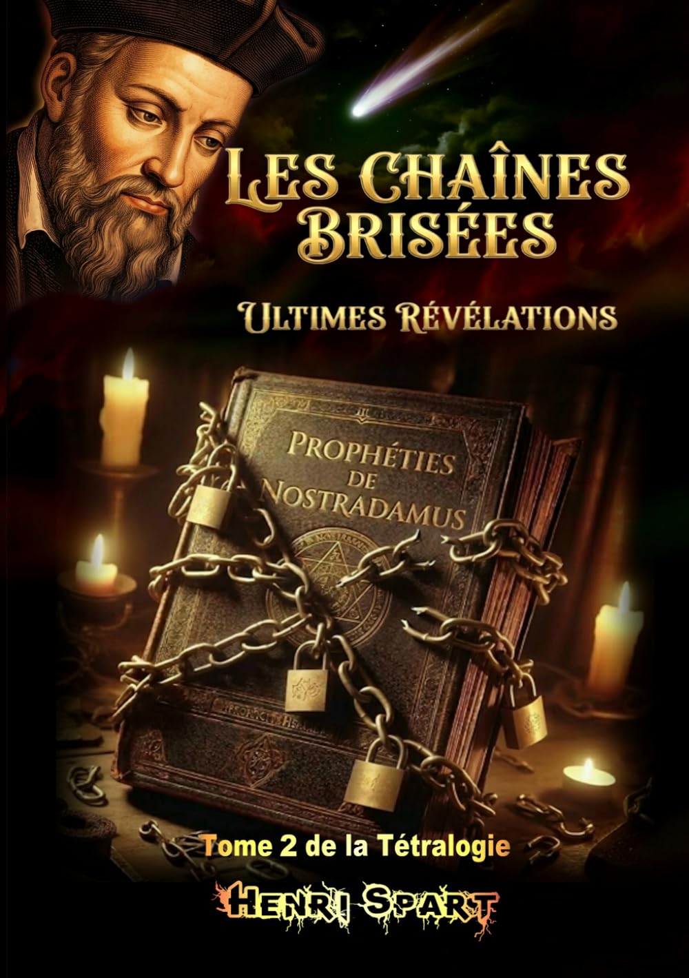 Les Chaînes Brisées – Ultimes Révélations – Tome 2: Nostradamus – Les Chaînes Brisées – Tome 2 de la Tétralogie (Théosophie - Ésotérisme - Mythologie - Prophéties)