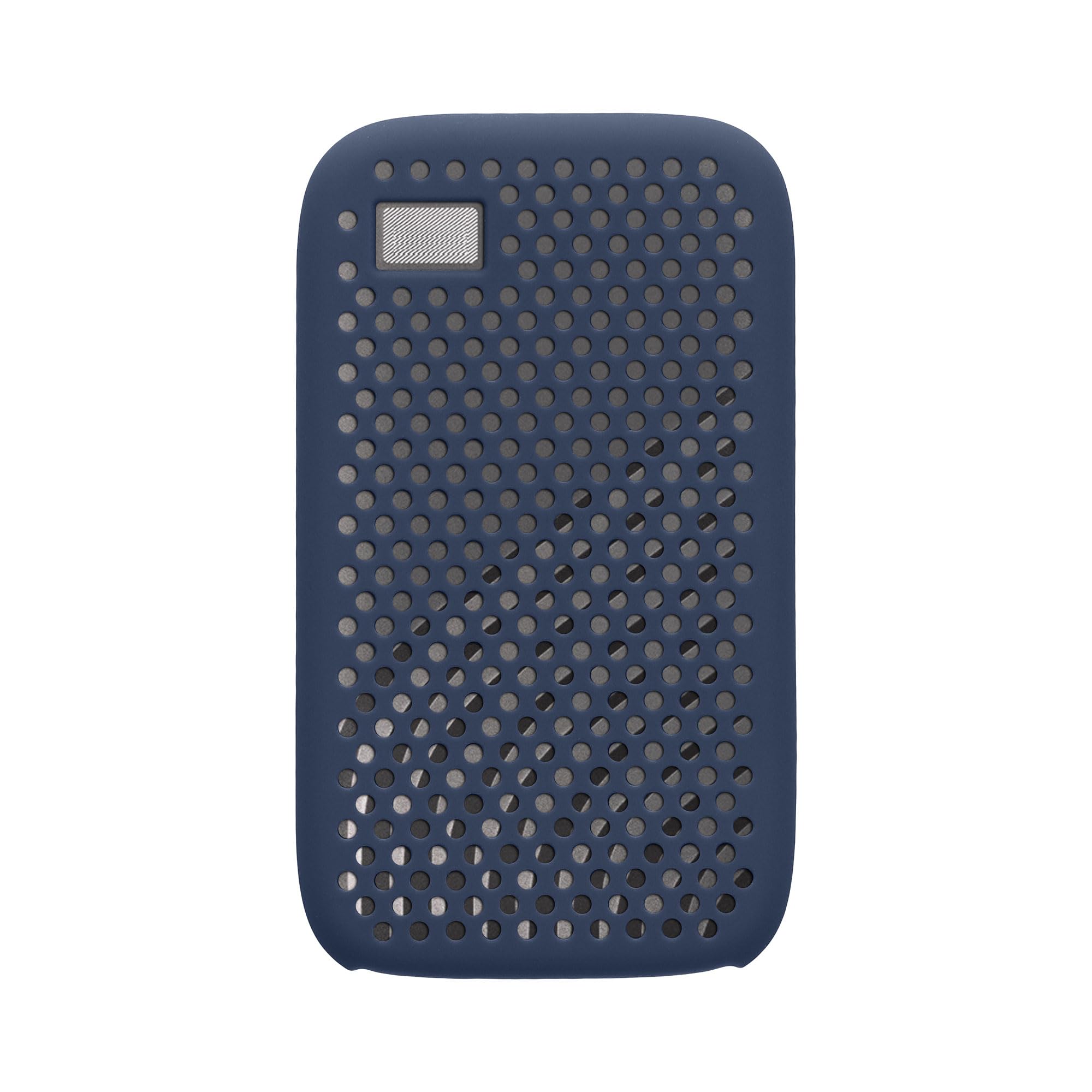 kwmobile Silikonowe etui kompatybilne z WD My Passport SSD 500 GB / 1T / 2T / 4T - etui ochronne na dysk SSD - ciemnoniebieskie