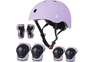 Helmet and Knee Pads for Kids 8-14: Protective Gear for Young Riders