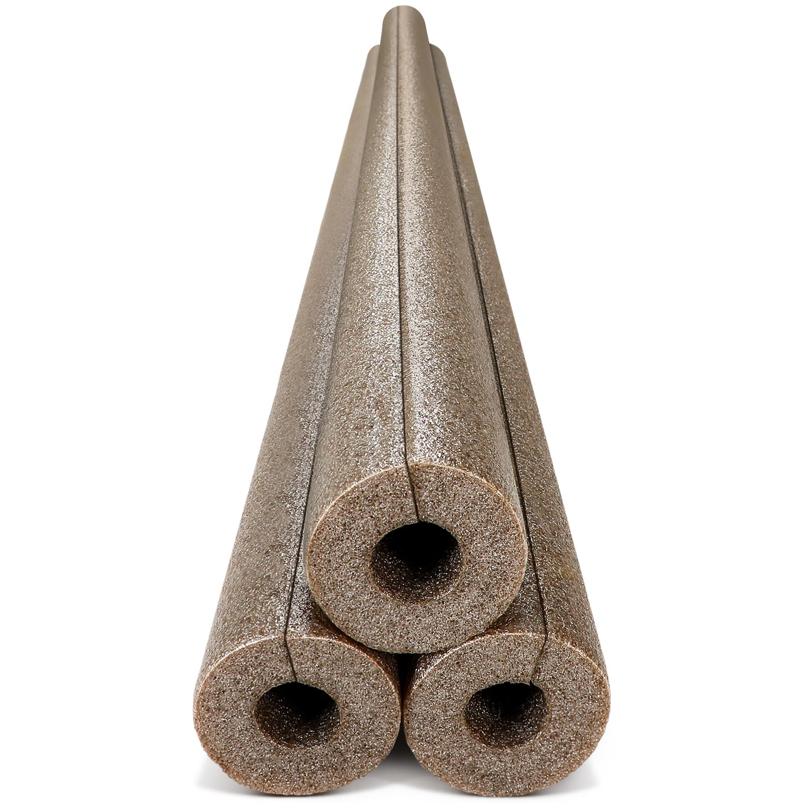 Photo 1 of Pangda 3 Pack Pool Noodles Foam Pre Slit,55 Inch,Brown