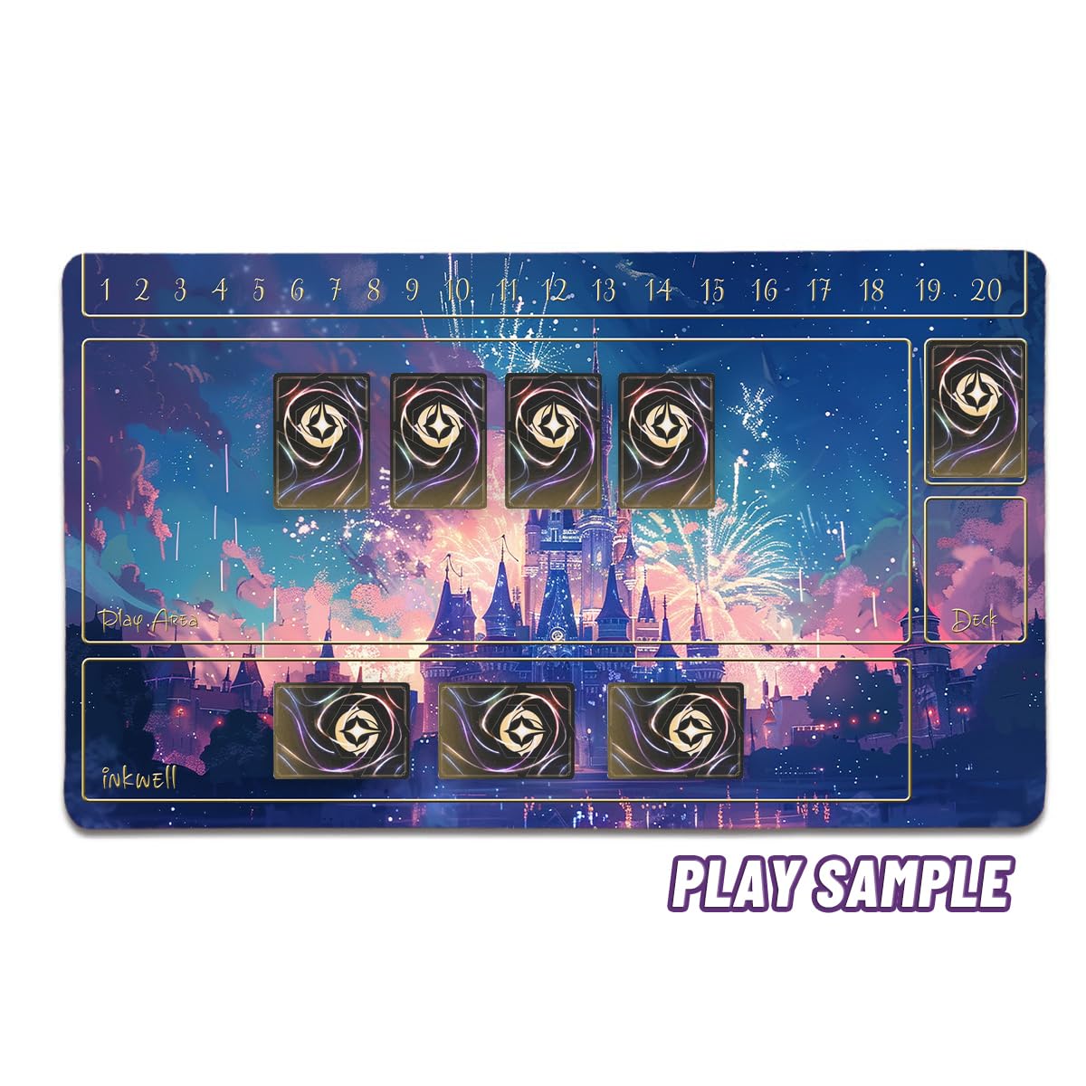 Amazon | Lorcana TCG プレイマット マジック ドリームランド 24インチ