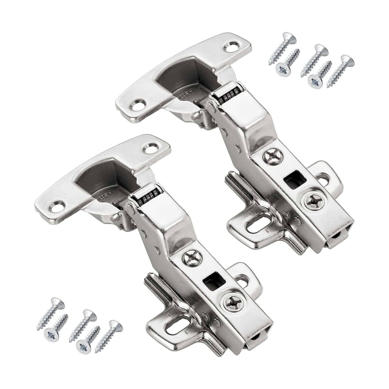 SOTECH 8 piezas Hettich Sensys 8645i TH 52 Bisagra Tope interior incl. tornillos M4 x 20 mm Ángulo de apertura 110° Distancia 1,5 mm