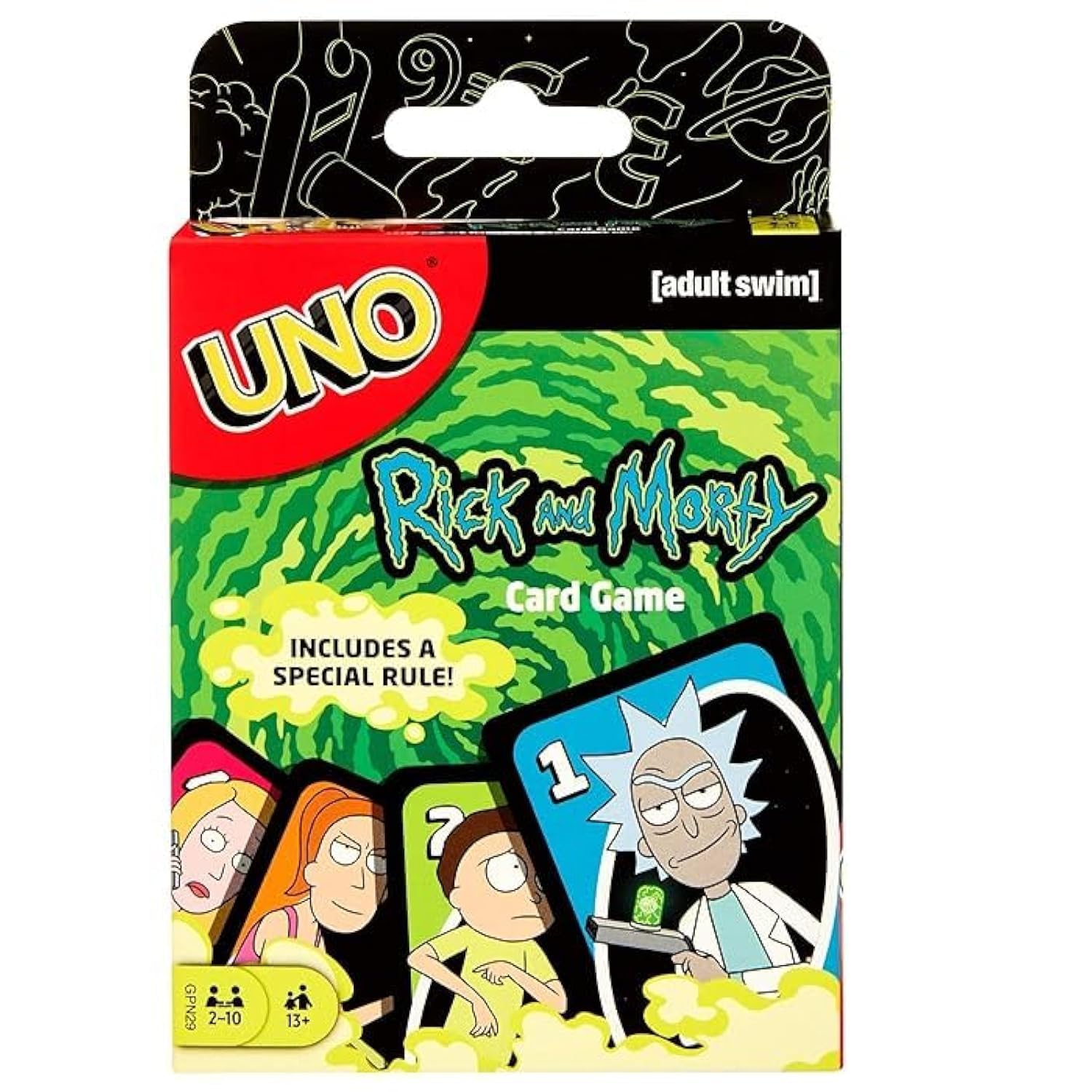 Uno Card Game: Rick and Morty