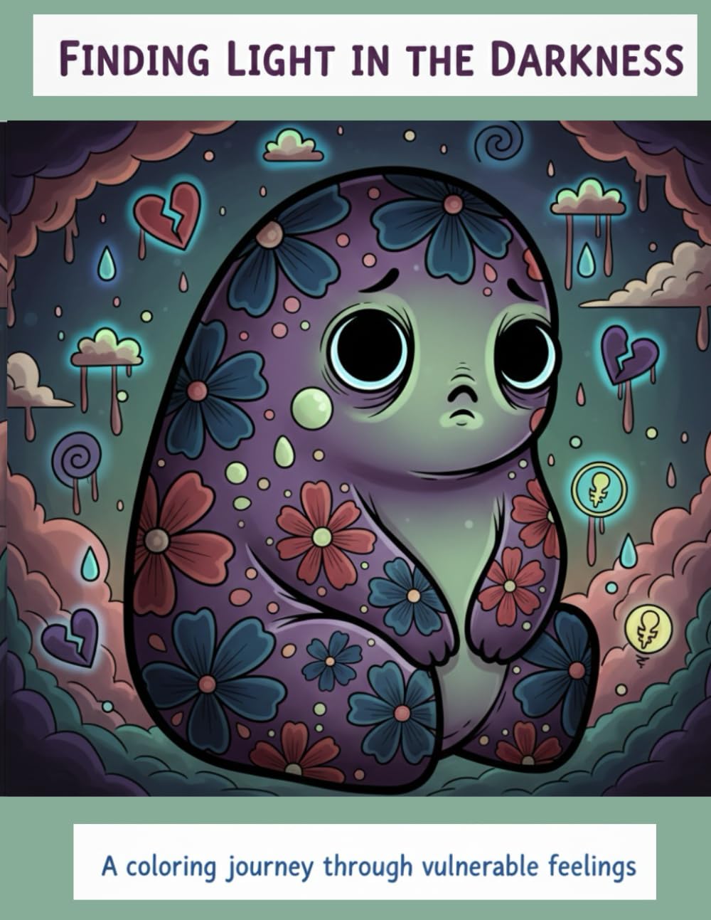 Cute Monsters with Feelings: A Coloring Book for Feelings That Are Hard to Explain