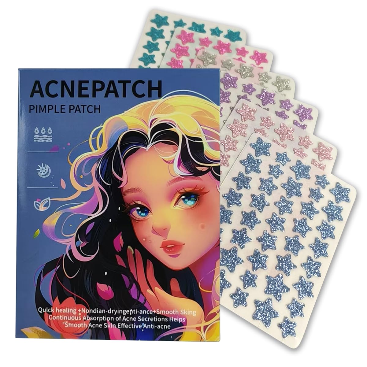pimple patches 240pc Hydrocolloid Acne Spot Treatment Patch for Early Stage Zits and Hidden Pimples