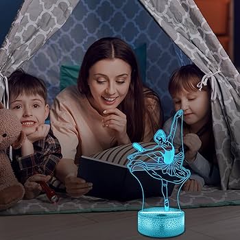 Amazon.co.jp: Lampeez バレエギフト 子供用 3D バレリーナ