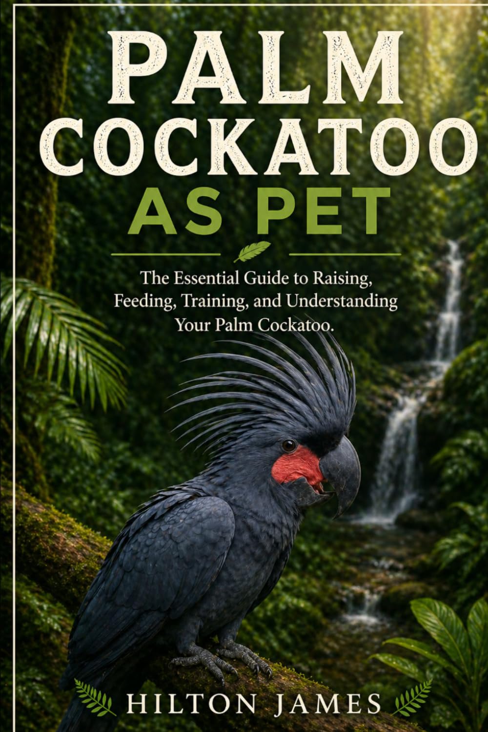 PALM COCKATOO AS PET: The Essential Guide to Raising, Feeding, Training, and Understanding Your Palm Cockatoo.