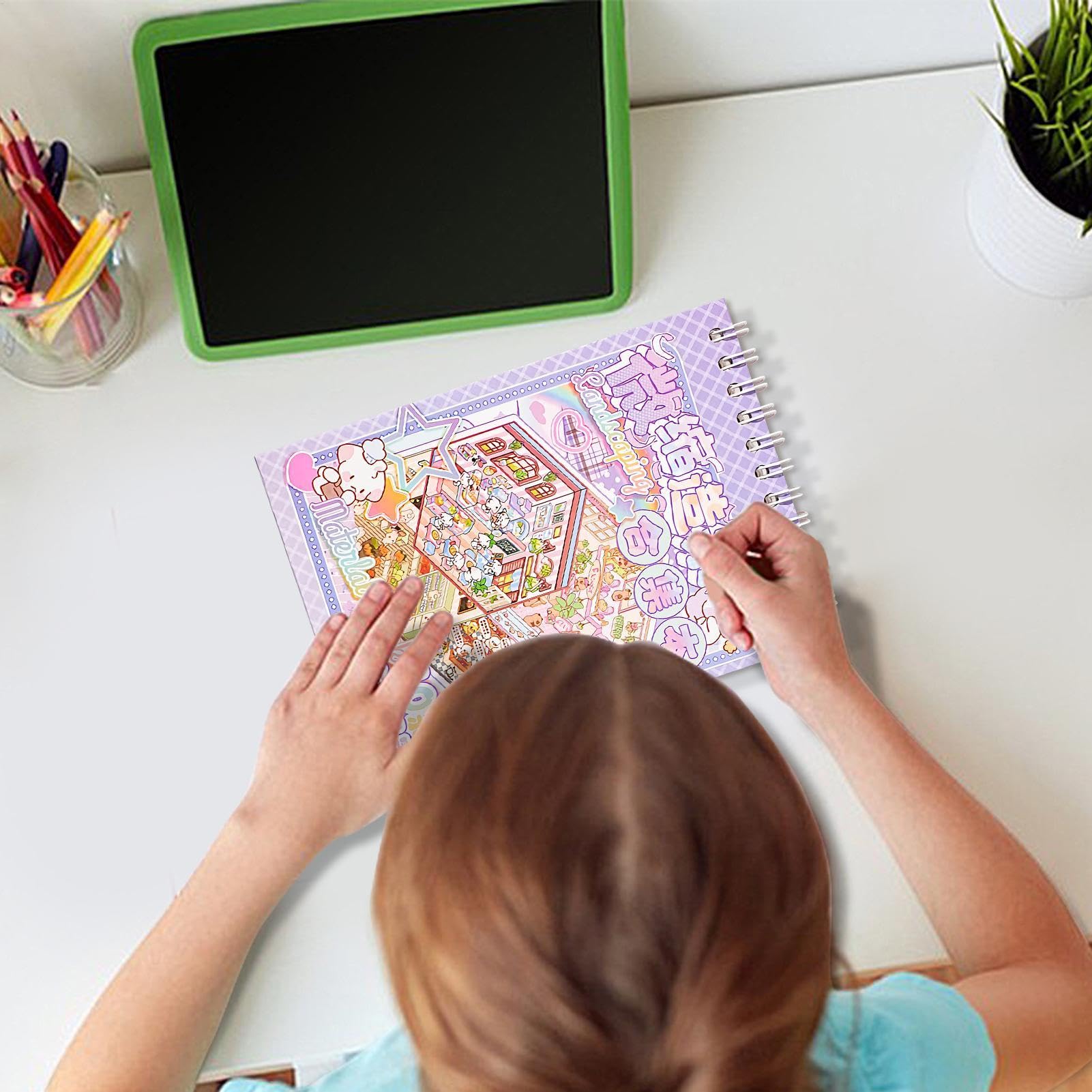 Libro De Pegatinas Reutilizables Con Tema De Estilo A | Meses sin interés Libro De Pegatinas Reutilizables Con Tema De Estilo A | Meses sin interés