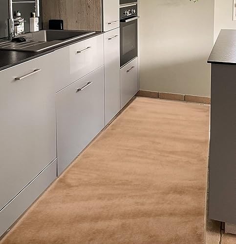 Miniatura 7 de Alfombra de pasillo de tamaño personalizado con diseño de color sólido, alfombras extralargas para pasillos, 36 pulgadas de ancho x elige tu tamaño