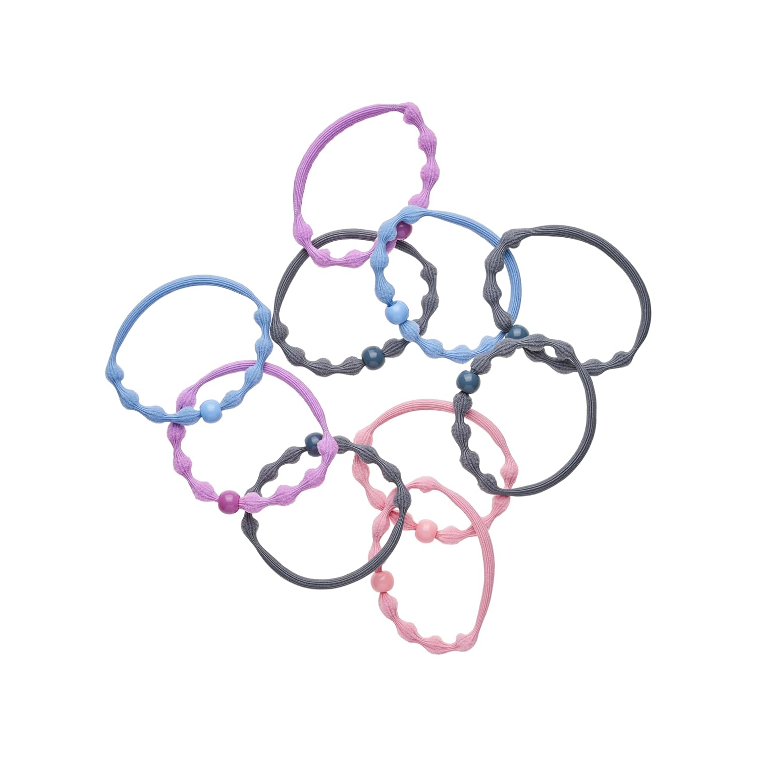 GOODY Ouchless Forever Elastics, Hair Accessories for Men, Women, Boys and Girls to Style with Ease & Keep Your Hair Secured, Pain Free for Fine to Medium Hair Types, Assorted, 10 Count (Pack of 2) image 5