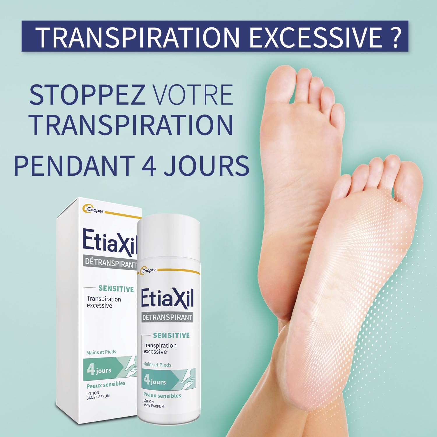 Etiaxil Stopy I Dłonie Dezodorant, 100 ml