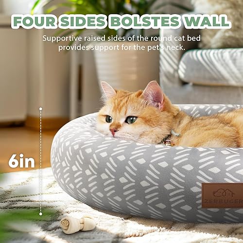 Miniatura 9 de Camas para gatos de interior, camas para perros pequeños para perros pequeños, cama para mascotas, para cachorros y gatitos, extrasuave y lavable a