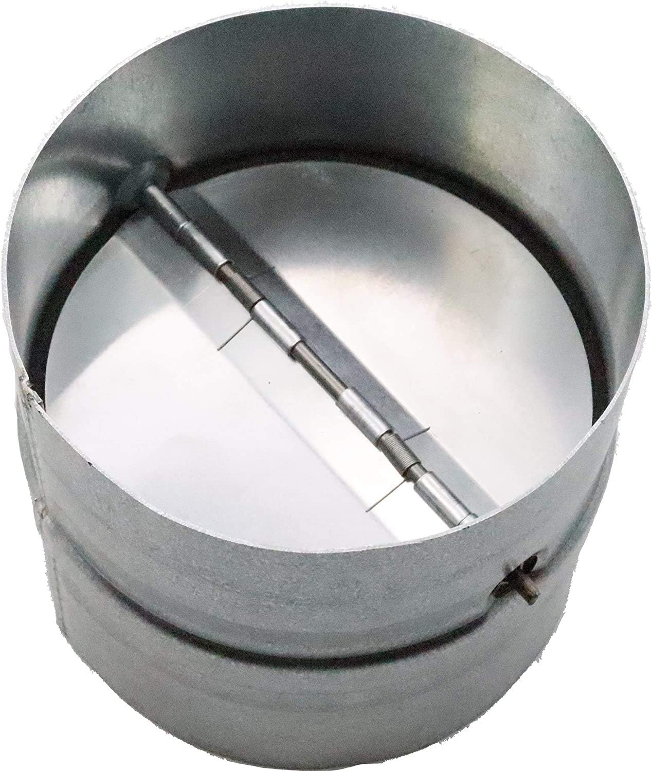 Vent Systems 8 Inch Backdraft Damper OneWay Airflow Inline Fan