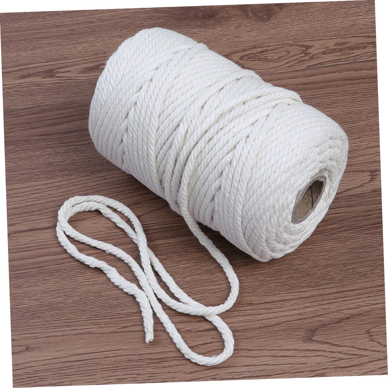 Cuerda de Algodón Natural de 100m para Manualidades y Macramé